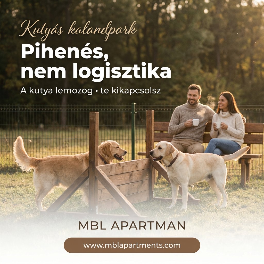 Kutyakaland Park – a kutyának kaland, nektek nyugalom (így lesz belőle igazi pihenés)