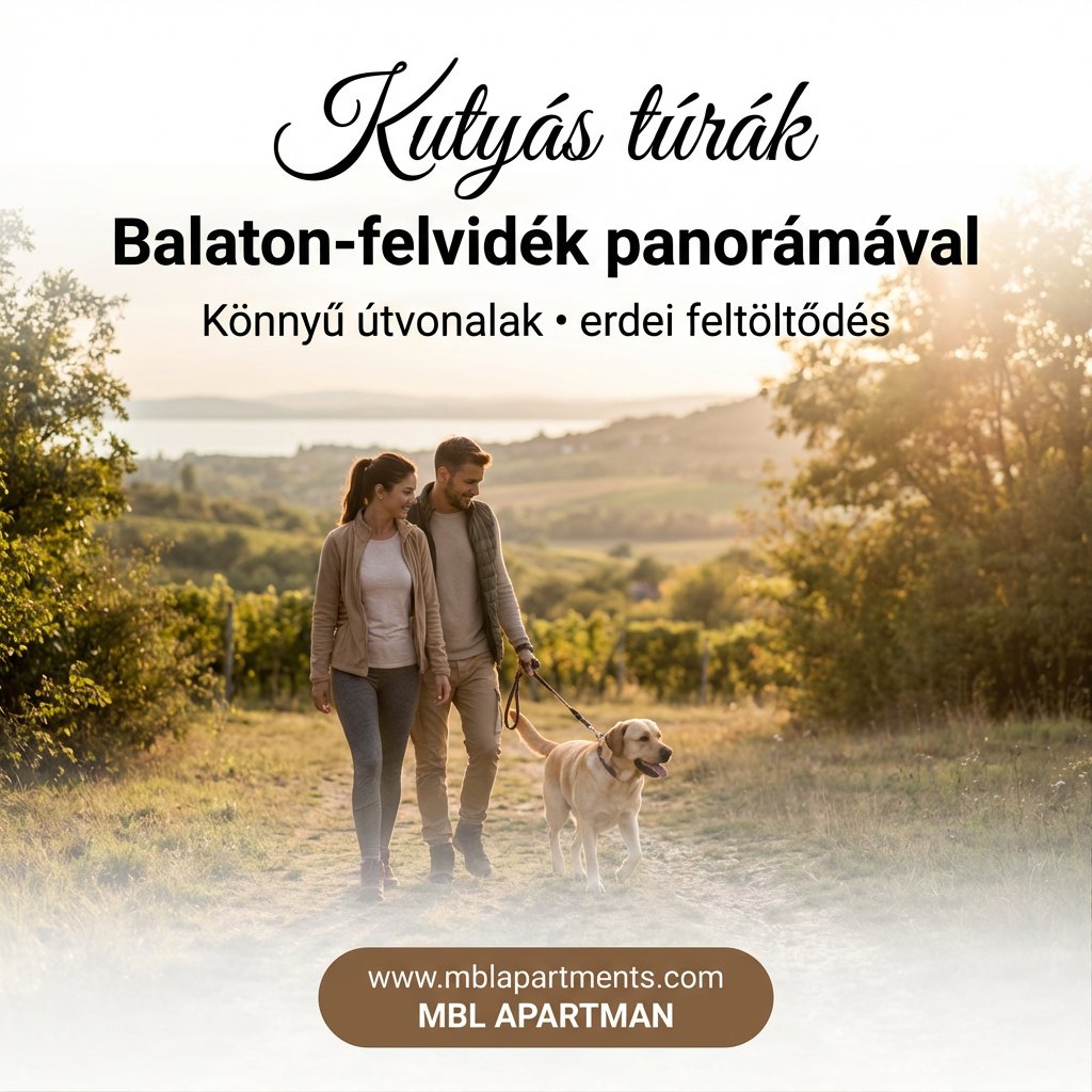 Balaton-felvidéki kirándulások kutyával Rezi körül – erdő, kilátók, csendes útvonalak